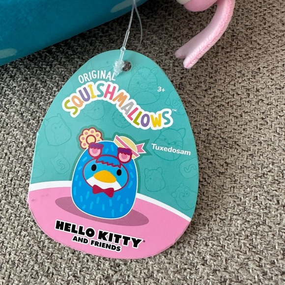 Nwt Squishmallows  Sanrio Hello Kitty Tuxedosam Kaiju  8" - Picture 5 of 5